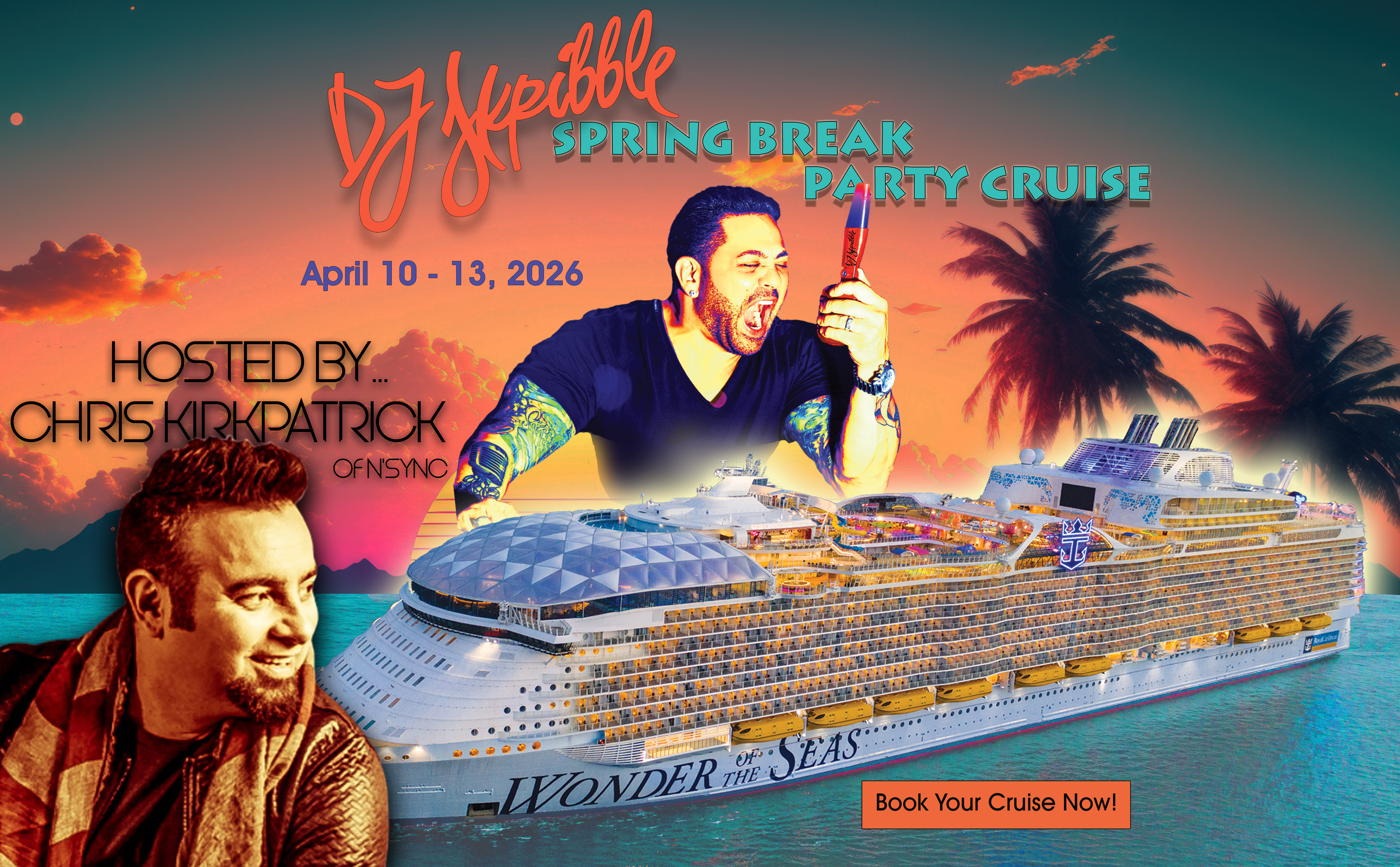 DJ SKRIBBLE SPRING BREAK PARTY CRUISE