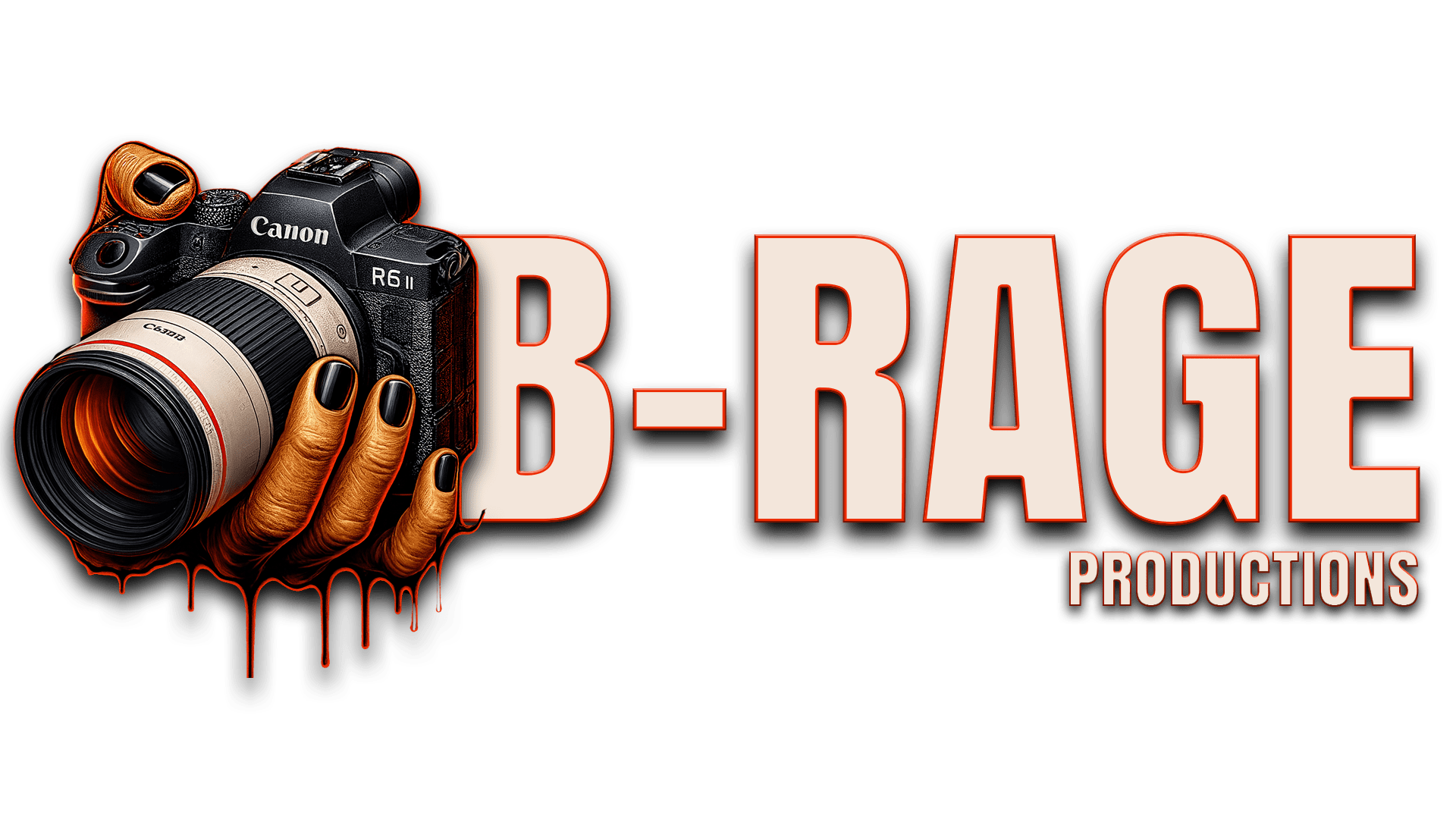 B-RAGE PRODUCTIONS Logo